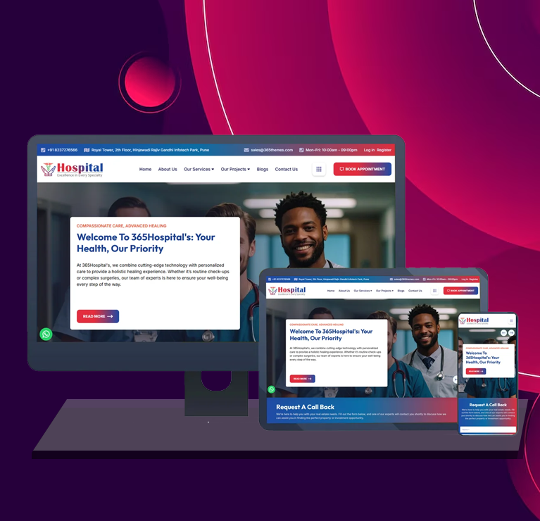 Hospital CMS Website